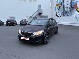 2015 Kia Rio III, чёрный, 970000 рублей, вид 2