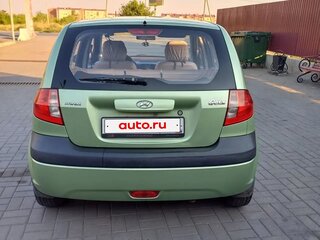 2007 Hyundai Getz I Рестайлинг, зелёный, 570000 рублей, вид 4