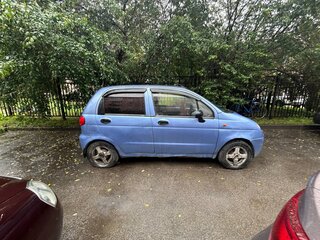 2008 Daewoo Matiz I Рестайлинг, синий, 123000 рублей, вид 3