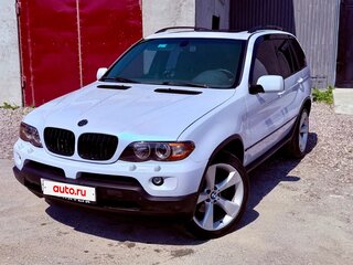 2005 BMW X5 3.0i I (E53) Рестайлинг, белый, 999999 рублей, вид 1