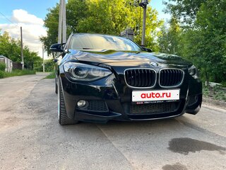 2013 BMW 1 серии 116i II (F20/F21), чёрный, 1250000 рублей, вид 4