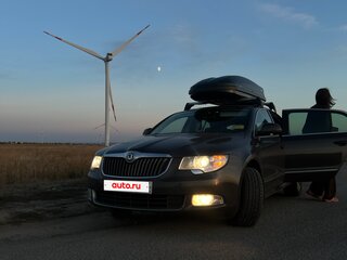2010 Skoda Superb DSG II, коричневый, 810000 рублей, вид 1
