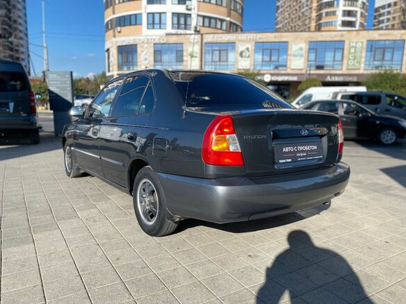 2010 Hyundai Accent ТагАЗ II, серый, 399000 рублей - вид 6
