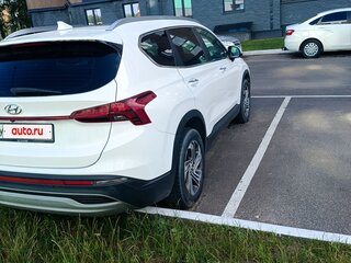 2021 Hyundai Santa Fe IV Рестайлинг, белый, 3385000 рублей, вид 3