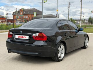 2007 BMW 3 серии 320i V (E90/E91/E92/E93), чёрный, 875000 рублей, вид 4