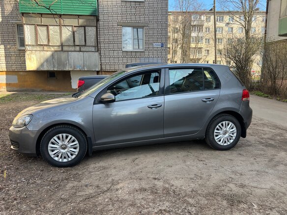 2010 Volkswagen Golf VI, серый - вид 5