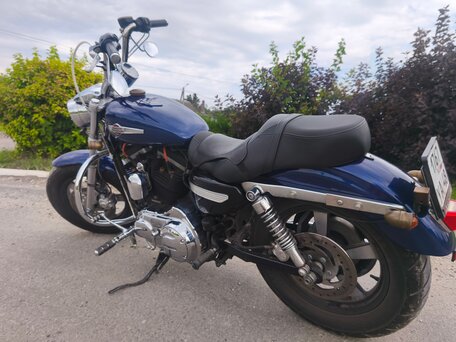 2013 Harley-Davidson Sportster 1200, синий, 710000 рублей, вид 2