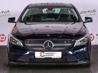 2017 Mercedes-Benz CLA 200 I (C117, X117) Рестайлинг, синий, 1870000 рублей, вид 3