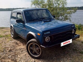 2014 Lada (ВАЗ) 2121 (4x4) I Рестайлинг, синий, 570000 рублей, вид 3