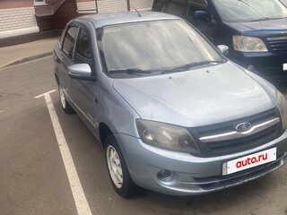 2014 Lada (ВАЗ) Granta I, голубой, 450000 рублей, вид 2