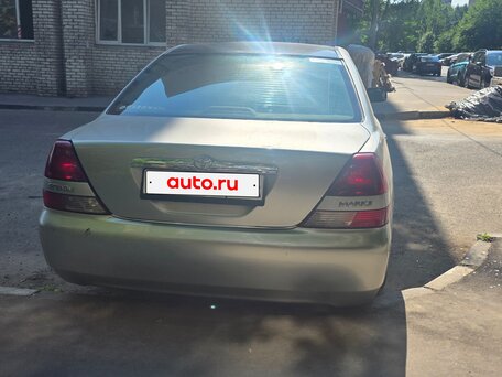 2001 Toyota Mark II IX (X110), серый, 560000 рублей, вид 4