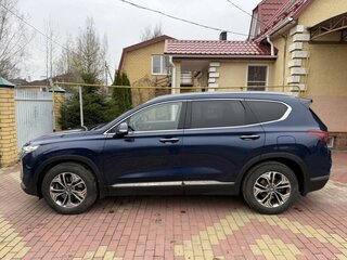 2019 Hyundai Santa Fe IV, синий, 2999999 рублей, вид 3