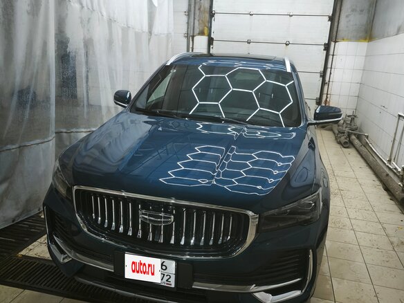 2023 Geely Monjaro (Xingyue L) I, зелёный, 3850000 рублей - вид 2