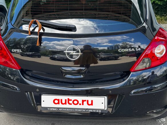 2008 Opel Corsa D, чёрный, 730000 рублей - вид 1