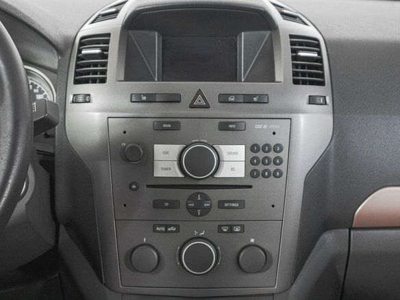 2005 Opel Zafira B, чёрный - вид 15