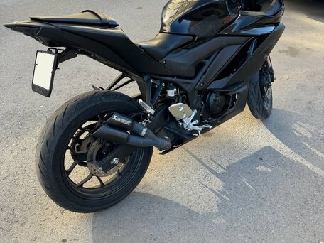 2020 Yamaha YZF-R3, чёрный, 520000 рублей, вид 3