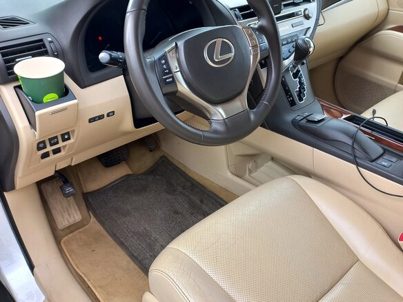 2013 Lexus RX 270 III Рестайлинг, белый, 2250000 рублей - вид 8