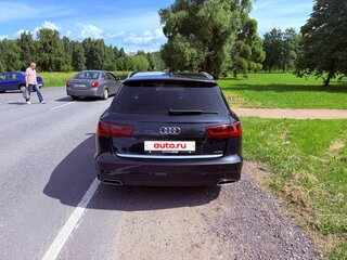 2016 Audi A6 IV (C7) Рестайлинг, синий, 2999000 рублей, вид 4