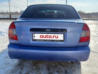 2007 Hyundai Accent ТагАЗ II, фиолетовый, 399000 рублей, вид 4
