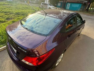 2014 Hyundai Solaris I, фиолетовый, 795000 рублей, вид 5