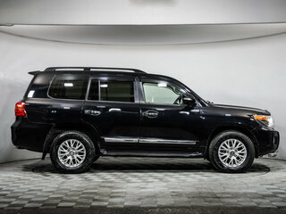 2013 Toyota Land Cruiser 200 Series Рестайлинг 1, чёрный, 2586000 рублей, вид 4