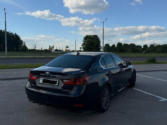2013 Lexus GS 450h IV, чёрный - вид 2