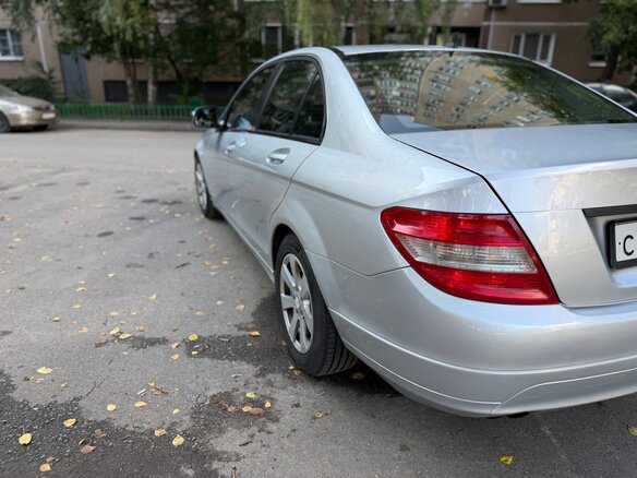 2007 Mercedes-Benz C-Класс 180 Kompressor III (W204), серебристый, 960000 рублей - вид 6