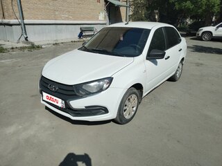 2021 Lada (ВАЗ) Granta I Рестайлинг, белый, 600000 рублей, вид 1