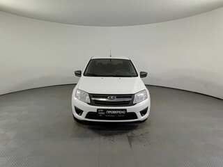 2018 Lada (ВАЗ) Granta I, белый, 469700 рублей, вид 2
