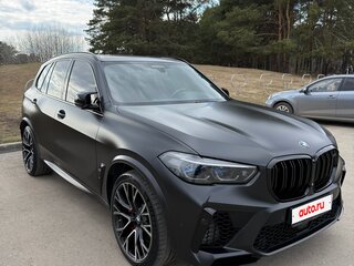 2021 BMW X5 M Competition III (F95), чёрный, 12400000 рублей, вид 3