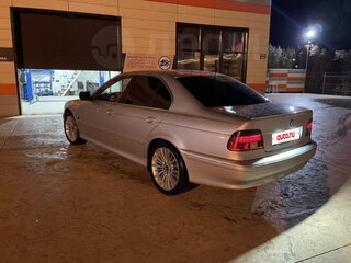 2001 BMW 5 серии 525i IV (E39) Рестайлинг, серебристый, 550000 рублей, вид 3