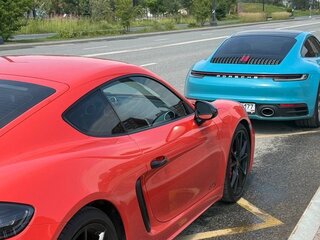 2019 Porsche Cayman GTS III 718 (982), оранжевый, 8450000 рублей, вид 2
