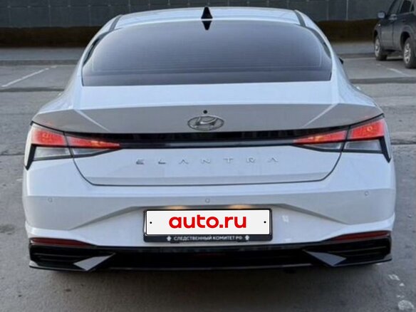 2023 Hyundai Elantra VII (CN7), белый, 1900000 рублей - вид 1