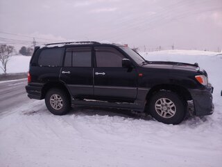 1999 Toyota Land Cruiser Cygnus 100 Series, чёрный, 2500000 рублей, вид 4