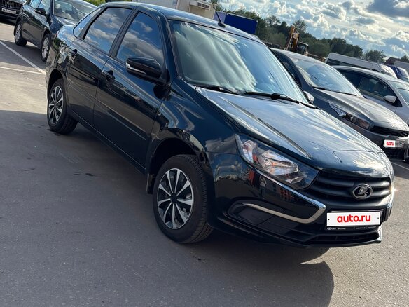 2025 Lada (ВАЗ) Granta I Рестайлинг, чёрный, 760000 рублей - вид 2