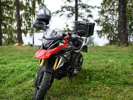 2018 BMW G 310 GS, красный, 410000 рублей, вид 1