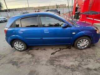 2010 Kia Rio II Рестайлинг, синий, 450000 рублей, вид 2