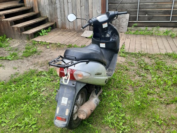 2006 Suzuki Address 110, серый, 90000 рублей - вид 4