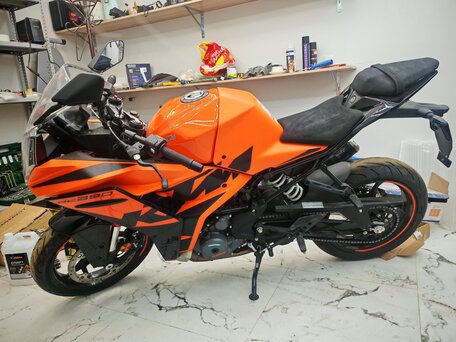2022 KTM RC 390, оранжевый, 550000 рублей, вид 4