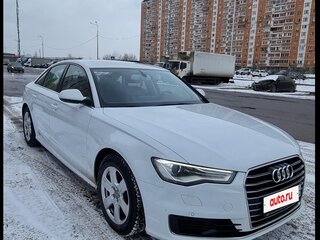 2015 Audi A6 IV (C7) Рестайлинг, белый, 2000000 рублей, вид 2