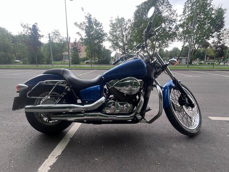 2007 Honda VT 750, синий, 420000 рублей, вид 2