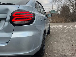 2017 Lada (ВАЗ) Granta I, голубой, 450000 рублей, вид 4