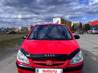 2007 Hyundai Getz I Рестайлинг, красный, 399000 рублей, вид 2