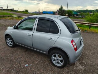 2009 Nissan March III (K12), серебристый, 500000 рублей, вид 3