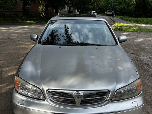 2004 Nissan Maxima V (A33), серебристый, 500000 рублей