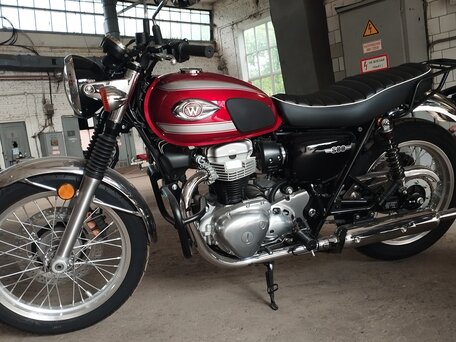 2021 Kawasaki W 800, пурпурный, 1275000 рублей, вид 1