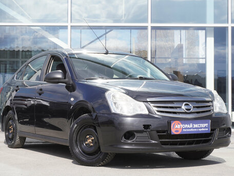 2015 Nissan Almera III (G15), чёрный, 656000 рублей, вид 3