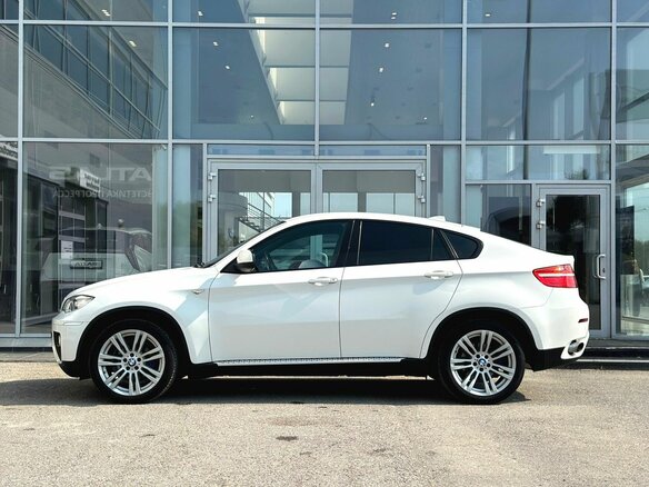 2013 BMW X6 35i I (E71) Рестайлинг, белый - вид 7