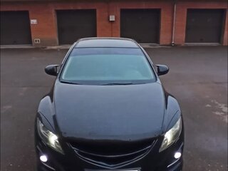 2011 Mazda 6 II (GH) Рестайлинг, чёрный, 1100000 рублей, вид 1
