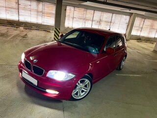 2011 BMW 1 серии 116i I (E81/E82/E87/E88) Рестайлинг, красный, 675000 рублей, вид 2